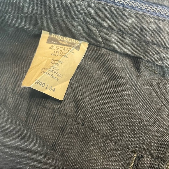 Dockers Stain Defender W40 L34 PRELOVED Dark Gray - Picture 5 of 14